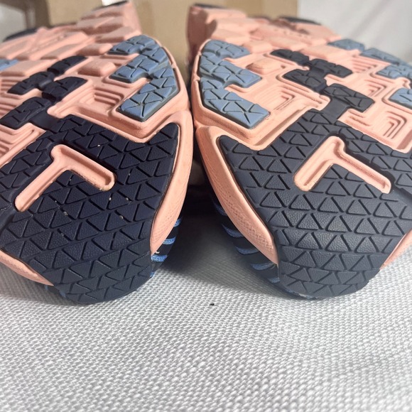 Hoka 10.5 Clifton Edge Womens Running Shoes Sneakers Athletic Walking Blue Peach - Picture 8 of 8